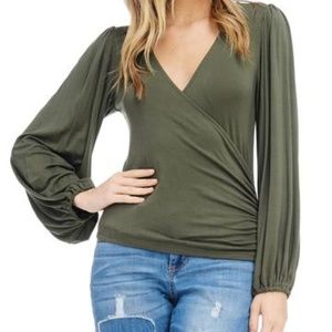 Allie Wrap Top